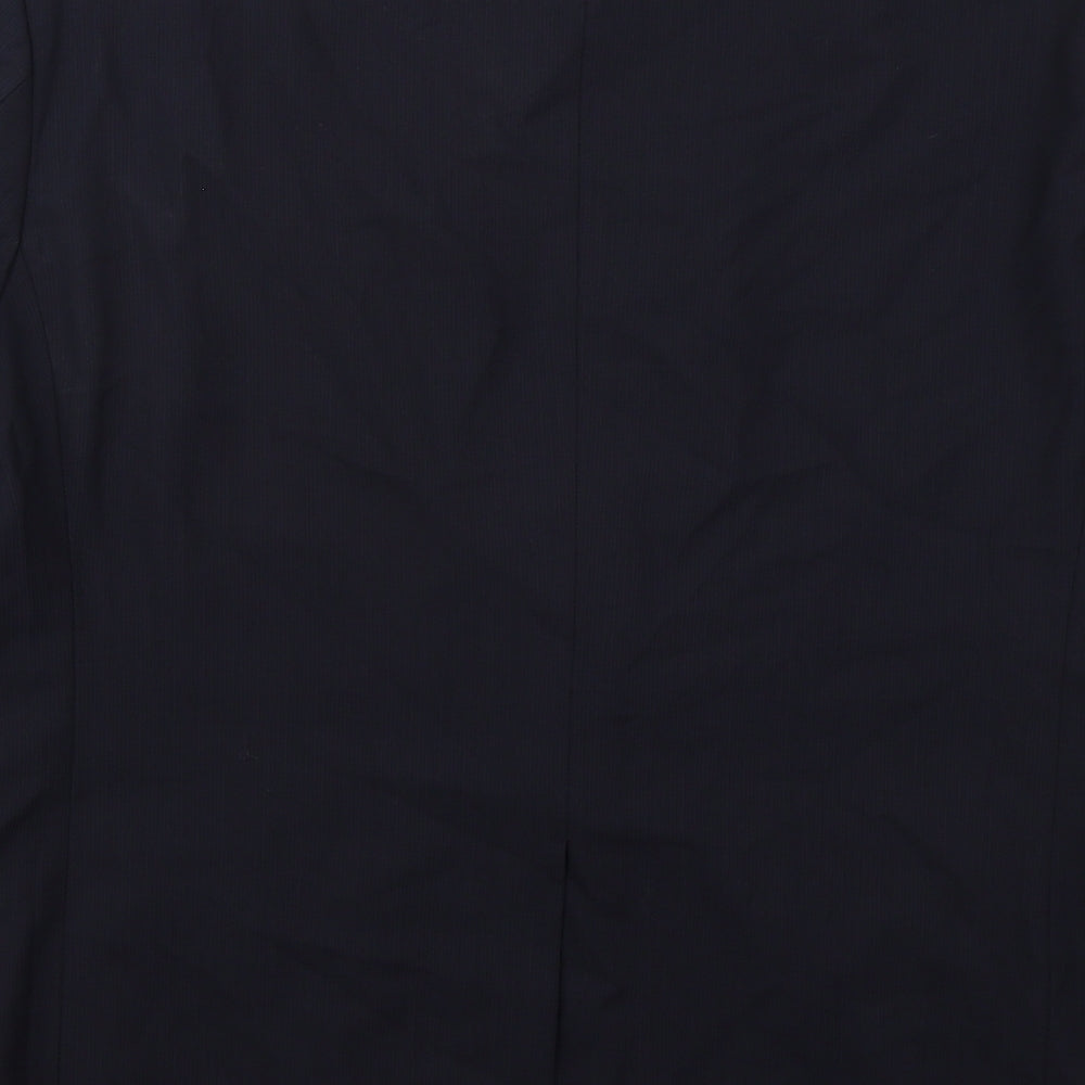 Marks and Spencer Mens Blue  Wool Jacket Suit Jacket Size 42