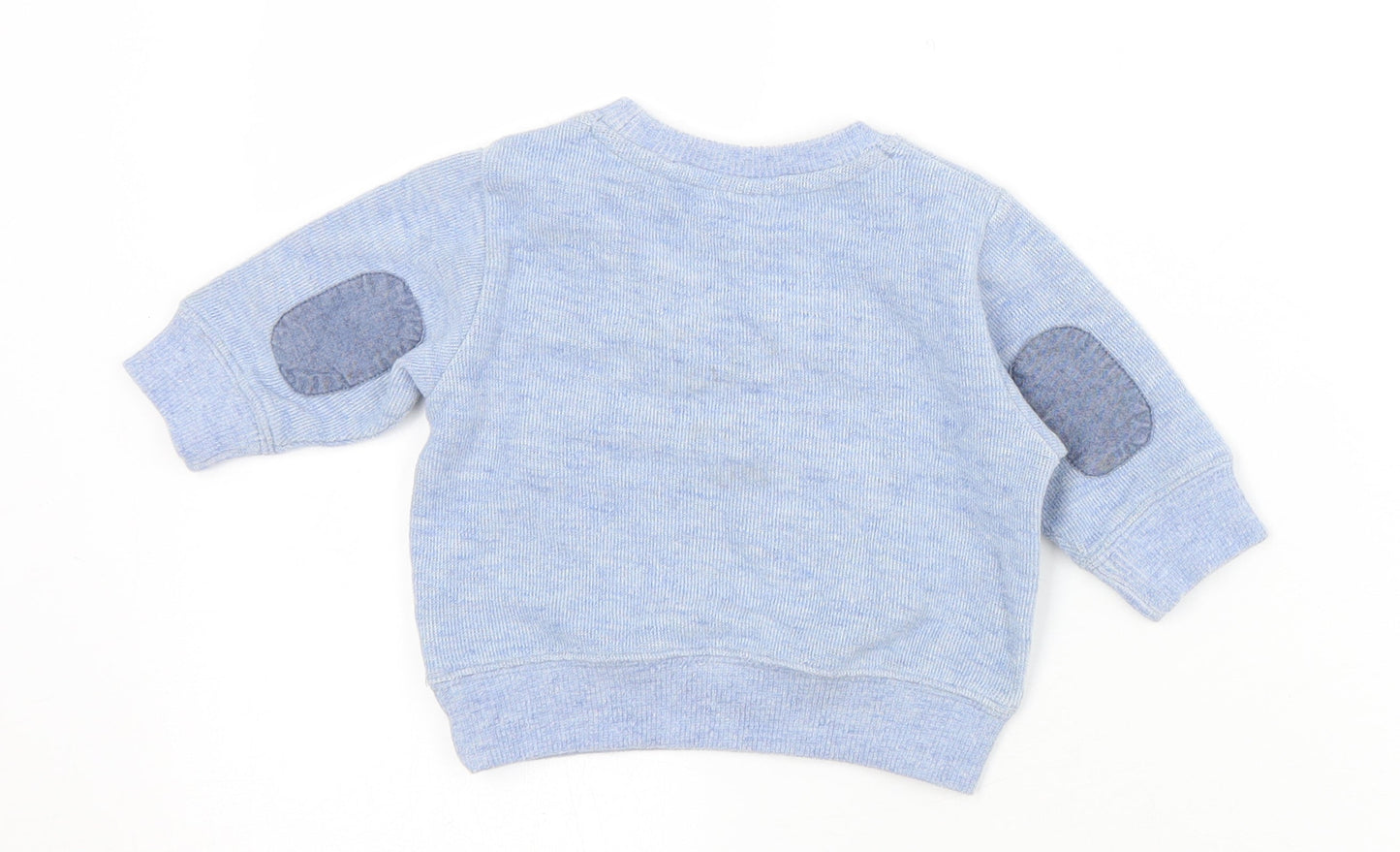 NEXT Boys Blue  Cotton Pullover Jumper Size 3-6 Months
