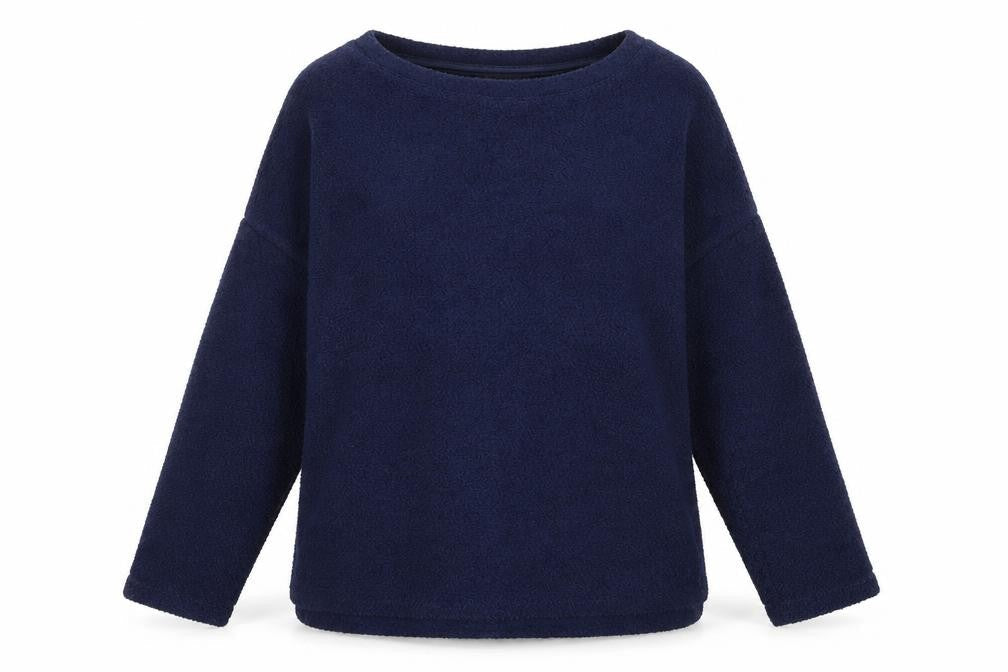 Marks and Spencer Womens Blue Scoop Neck  Polyester Pullover Jumper Size 16