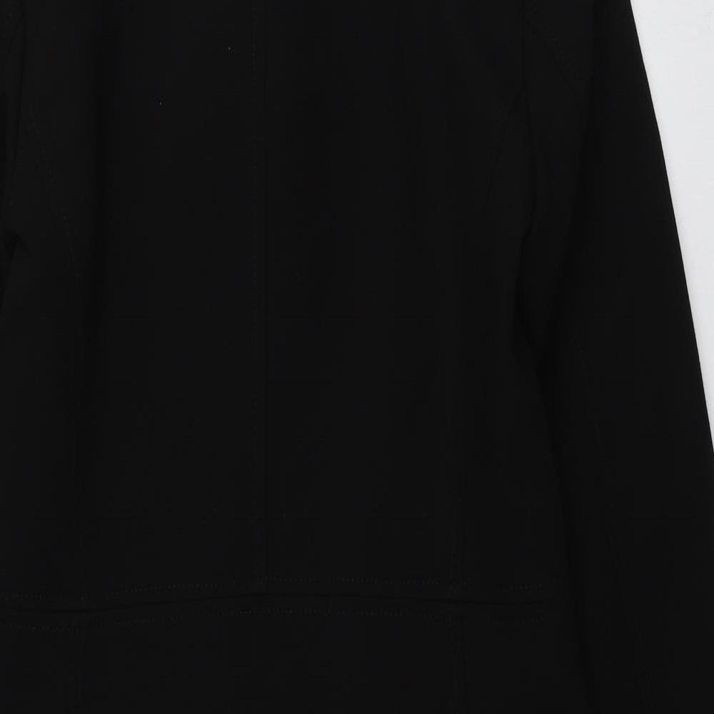 Vopse Womens Black   Overcoat Coat Size S