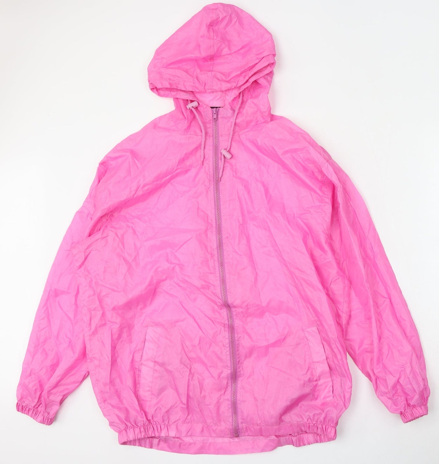 Pro Climate Womens Pink   Anorak Jacket Size S  Zip