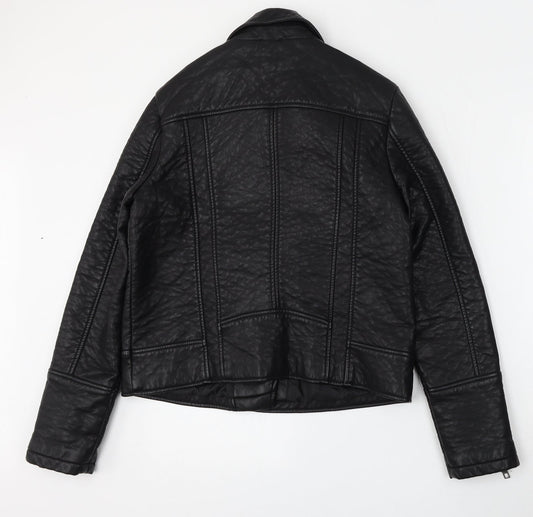 Dorothy Perkins Womens Black   Jacket  Size 14  Zip