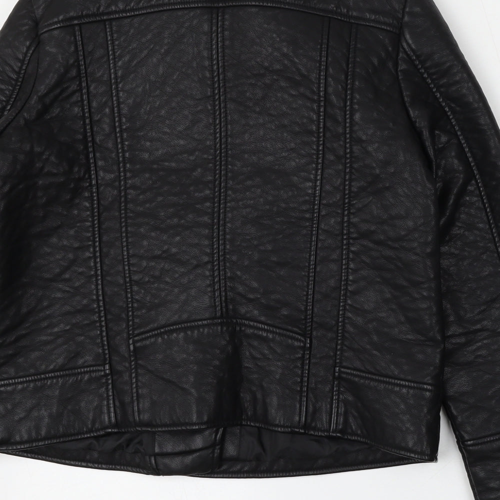 Dorothy Perkins Womens Black   Jacket  Size 14  Zip
