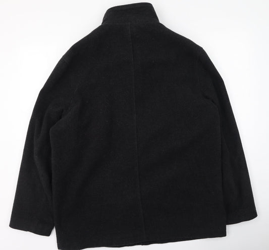 butter & webb Mens Black   Jacket Coatigan Size L