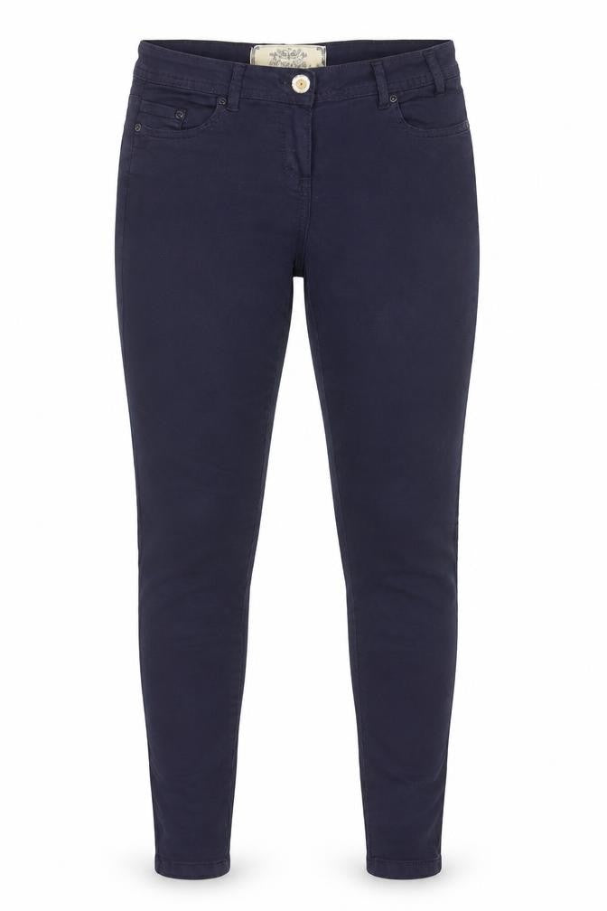 Urban bliss Womens Blue  Cotton Skinny Jeans Size 8 L30 in Regular Button