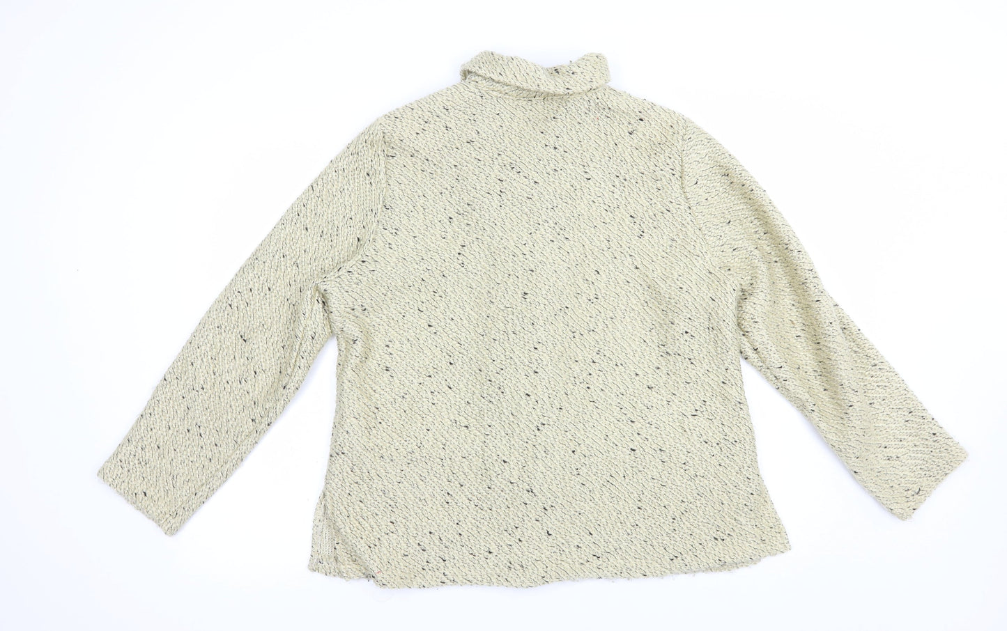 Emark Womens Beige   Jacket Coatigan Size XL  Button
