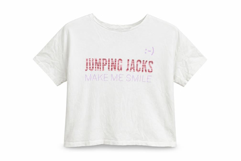 Mango Girls White  Cotton Basic T-Shirt Size 11-12 Years Crew Neck Pullover - Jumping Jacks