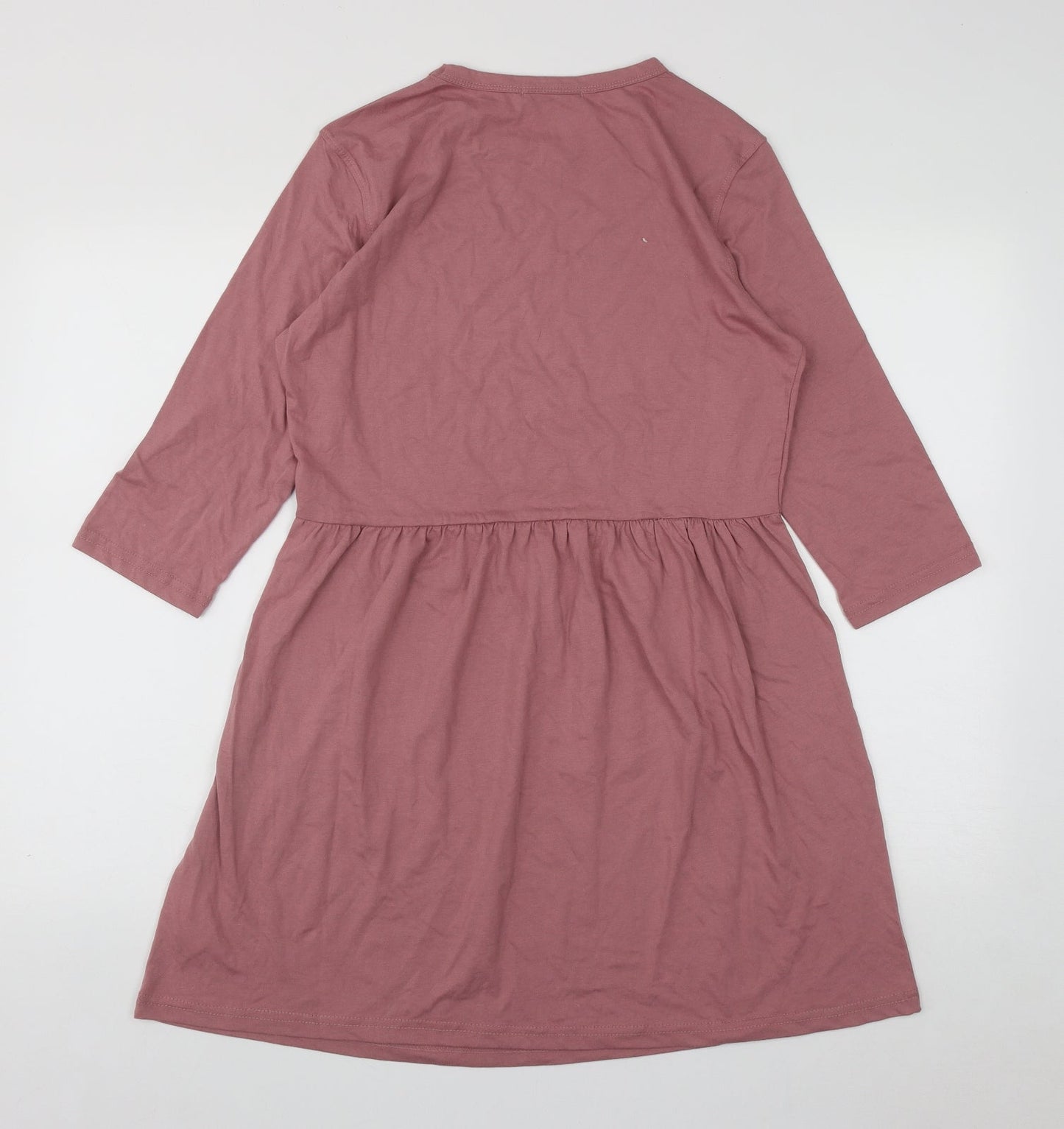 Missguided Womens Pink  Polyester Fit & Flare  Size 6