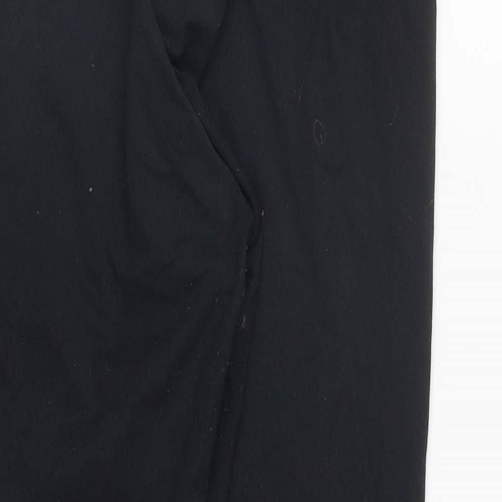 Ryderwear Womens Black  Nylon Compression Leggings Size M L22 in Regular