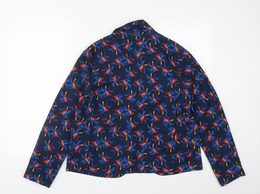 George Womens Black Geometric  Jacket  Size 14