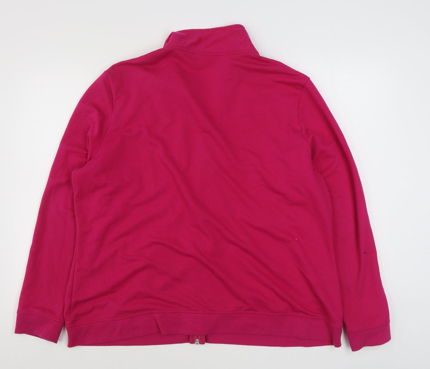 Damart Womens Pink   Jacket  Size XL  Zip