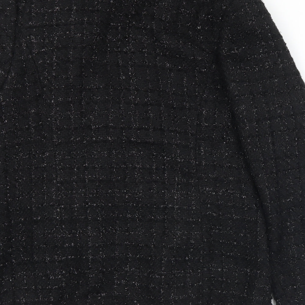 F&F Womens Black   Jacket  Size 14  Button