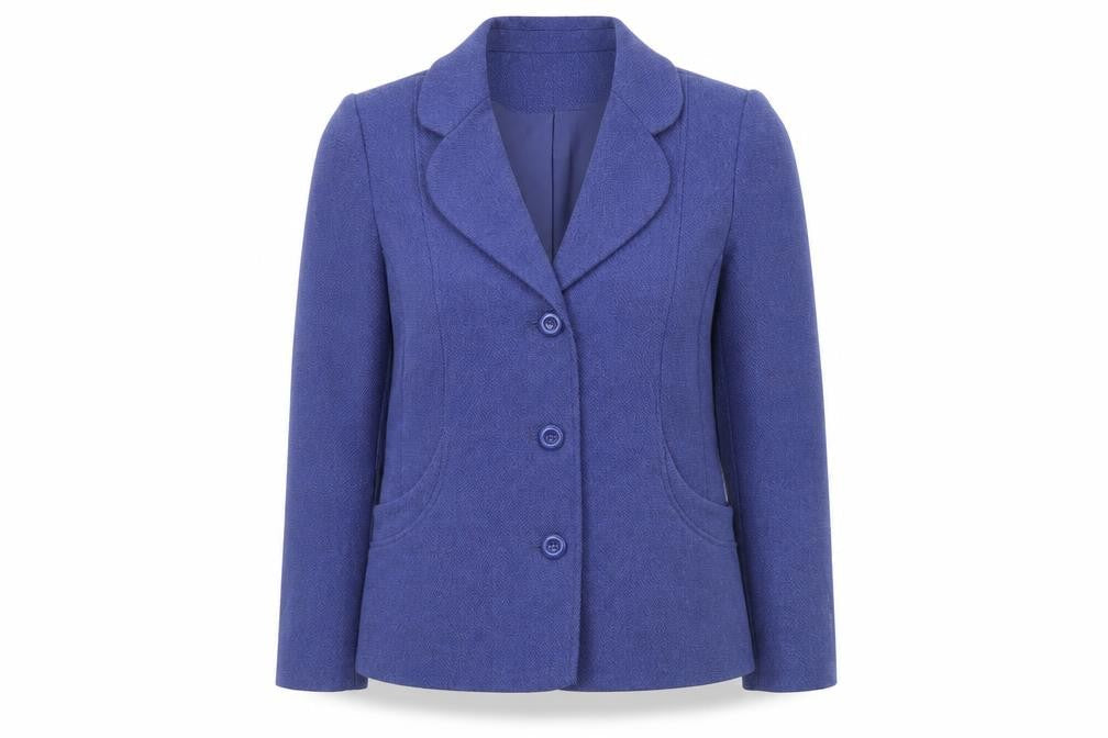 EWM Womens Blue   Jacket  Size 14  Button