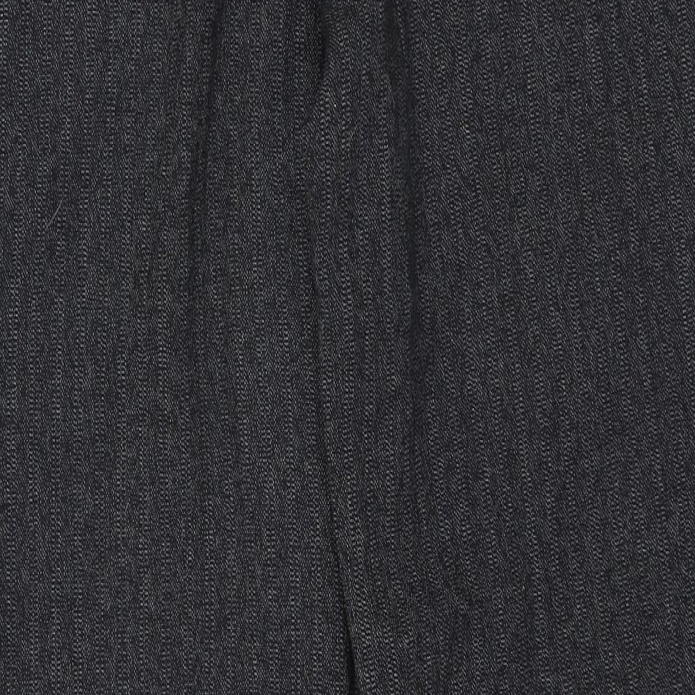NEXT Womens Grey  Polyester Trousers  Size 16 L30 in Regular