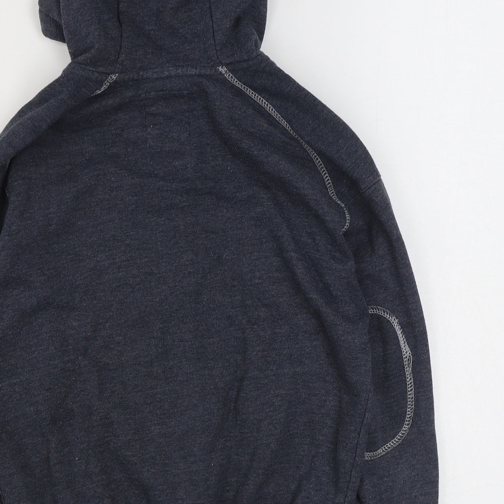 Hay Wire Boys Blue  Cotton Full Zip Hoodie Size 6-7 Years  Zip