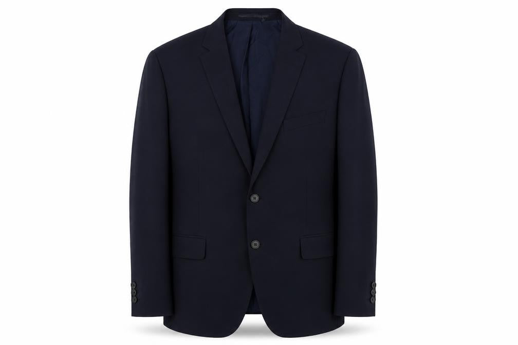 Mens 44 Chest Regular Racing Green Blue Two-Button
