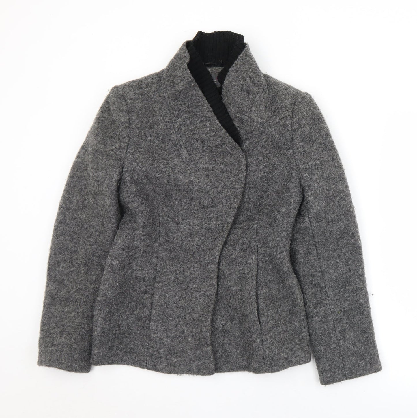 Marks and Spencer Womens Grey   Jacket  Size 8  Snap