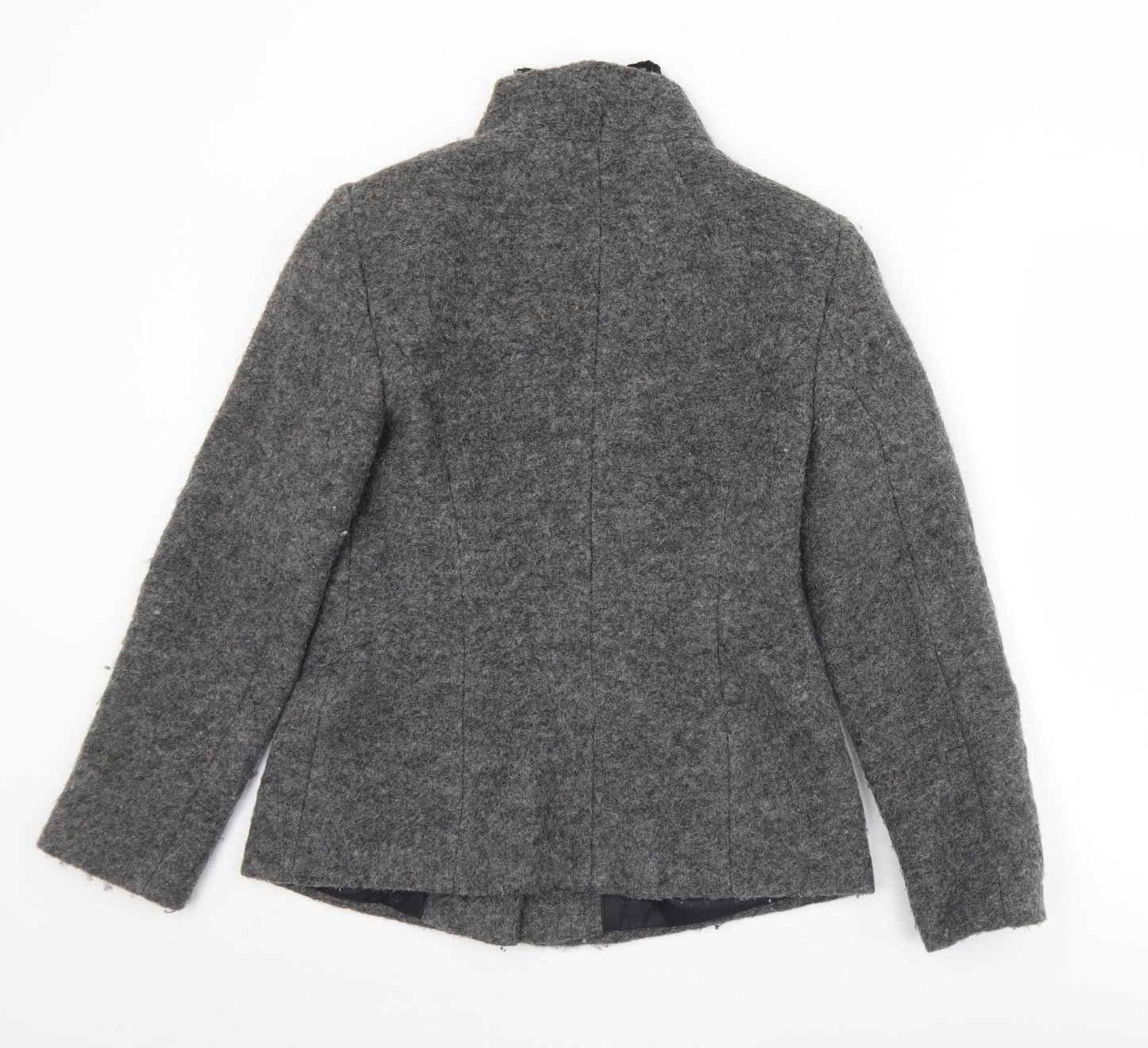 Marks and Spencer Womens Grey   Jacket  Size 8  Snap