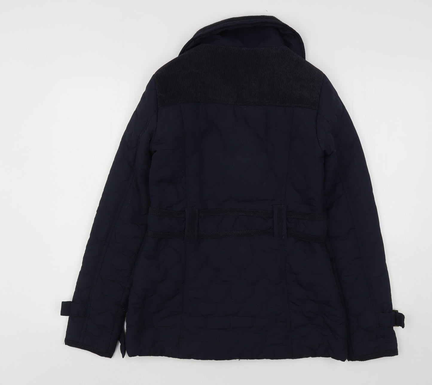 Brave Soul Womens Blue   Quilted Coat Size 8