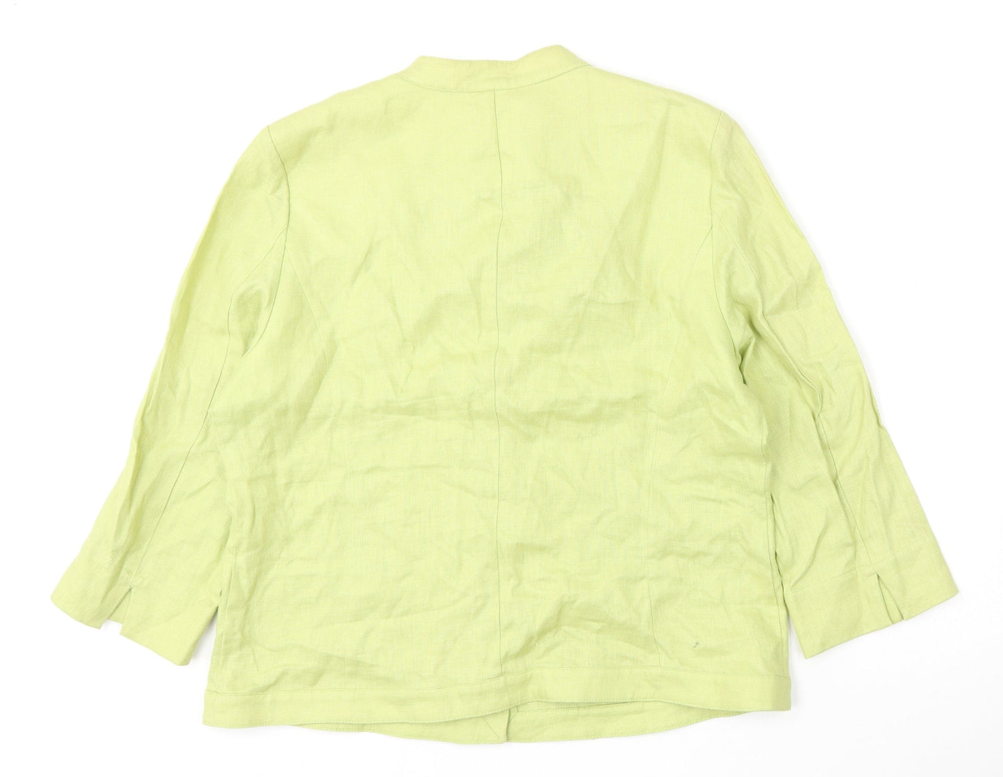 CC Womens Green   Jacket  Size M  Button