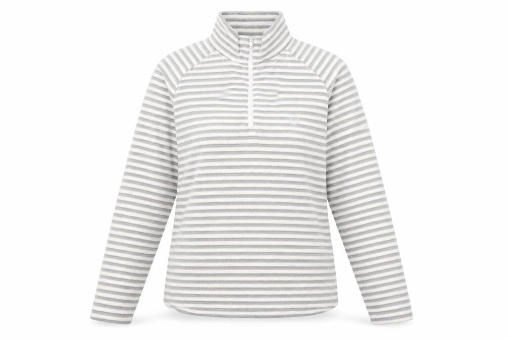 Hawkshead Womens Multicoloured Striped Polyester Pullover Sweatshirt Size 8