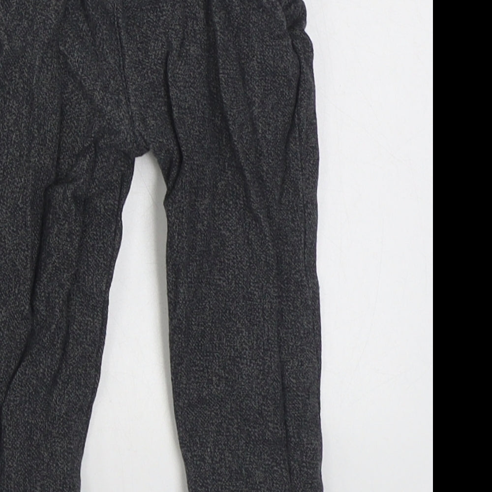In Extensio Boys Grey  Cotton Jogger Trousers Size 9 Months  Button