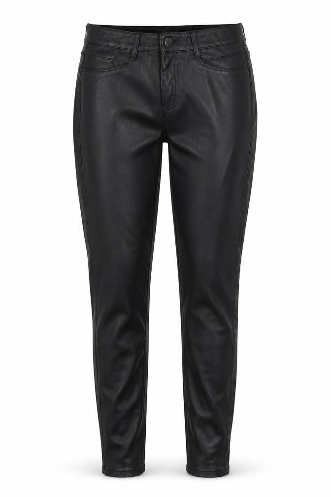 River Island Womens Black  Polyurethane Jegging Trousers Size 6 L28 in Regular