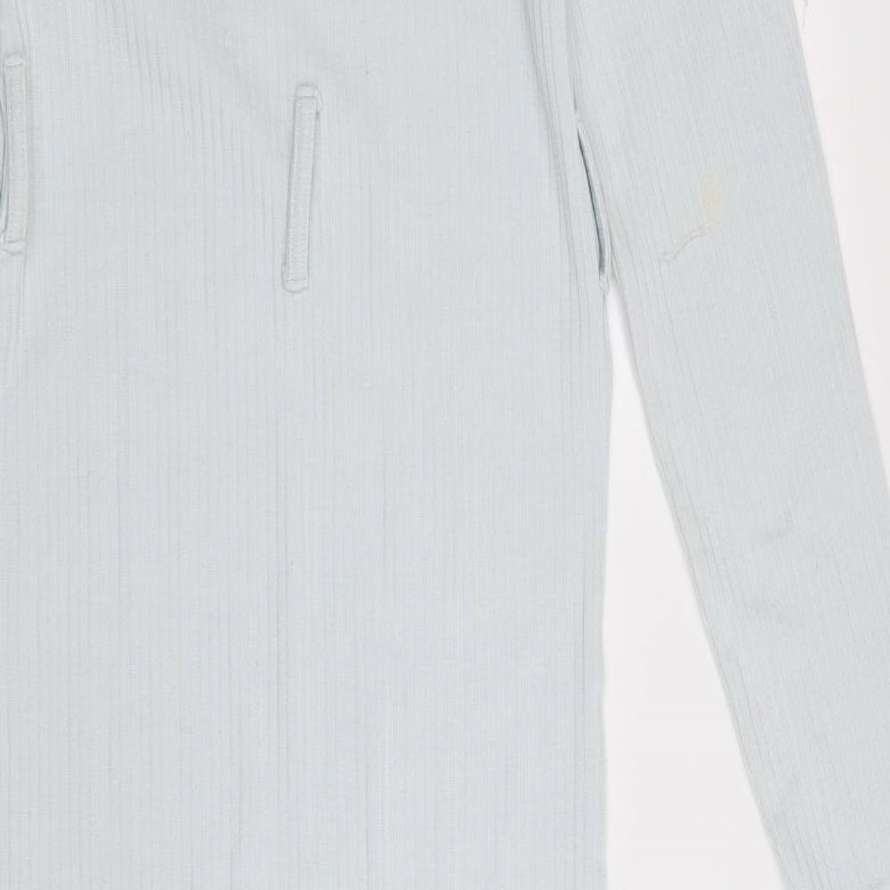 misguided Womens Blue  Polyester A-Line  Size 6  Crew Neck