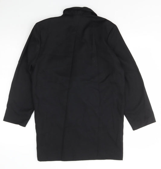 MARK ONE Womens Black   Jacket  Size 10  Buckle