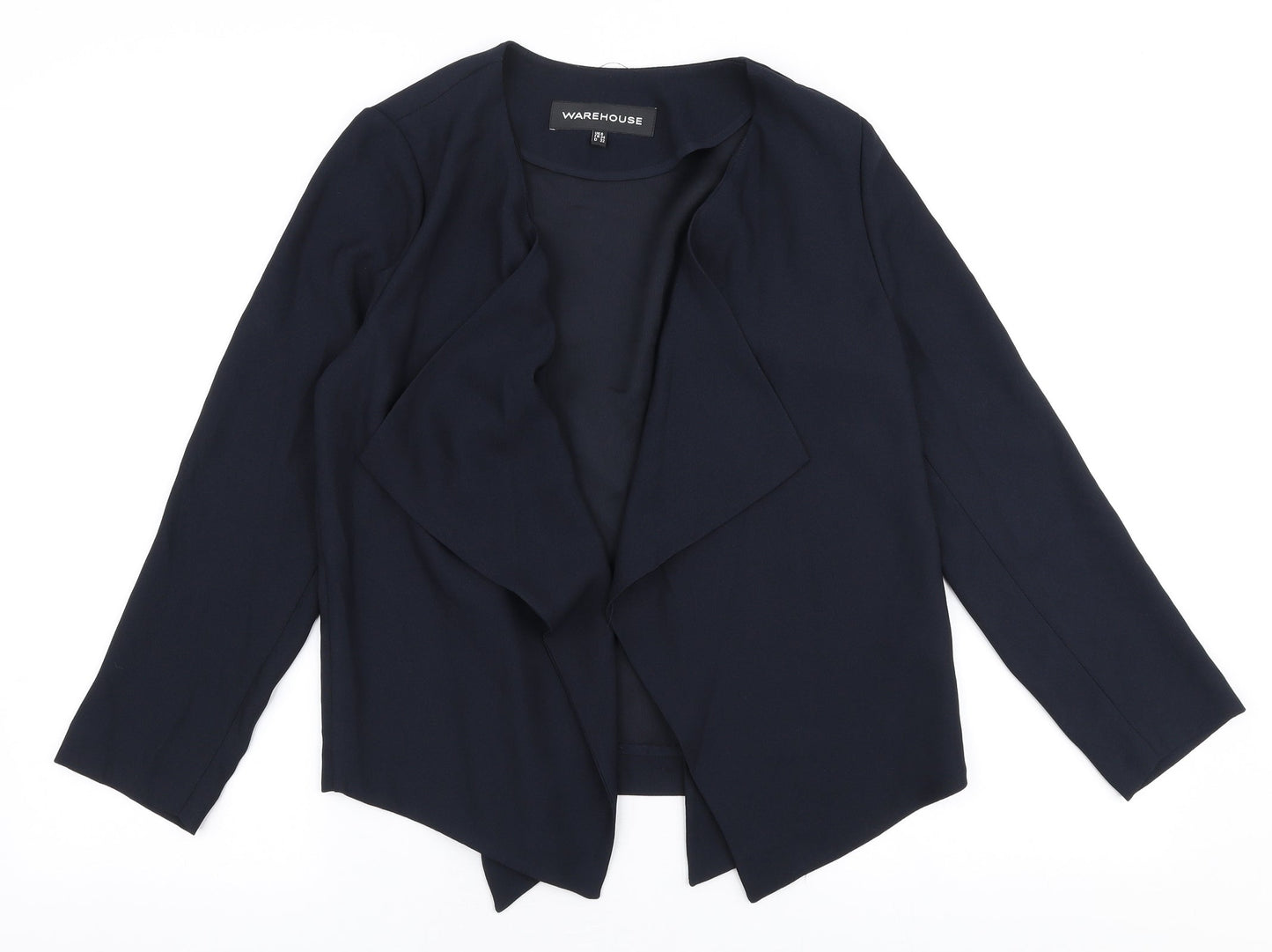 Warehouse Womens Blue   Jacket Blazer Size 6