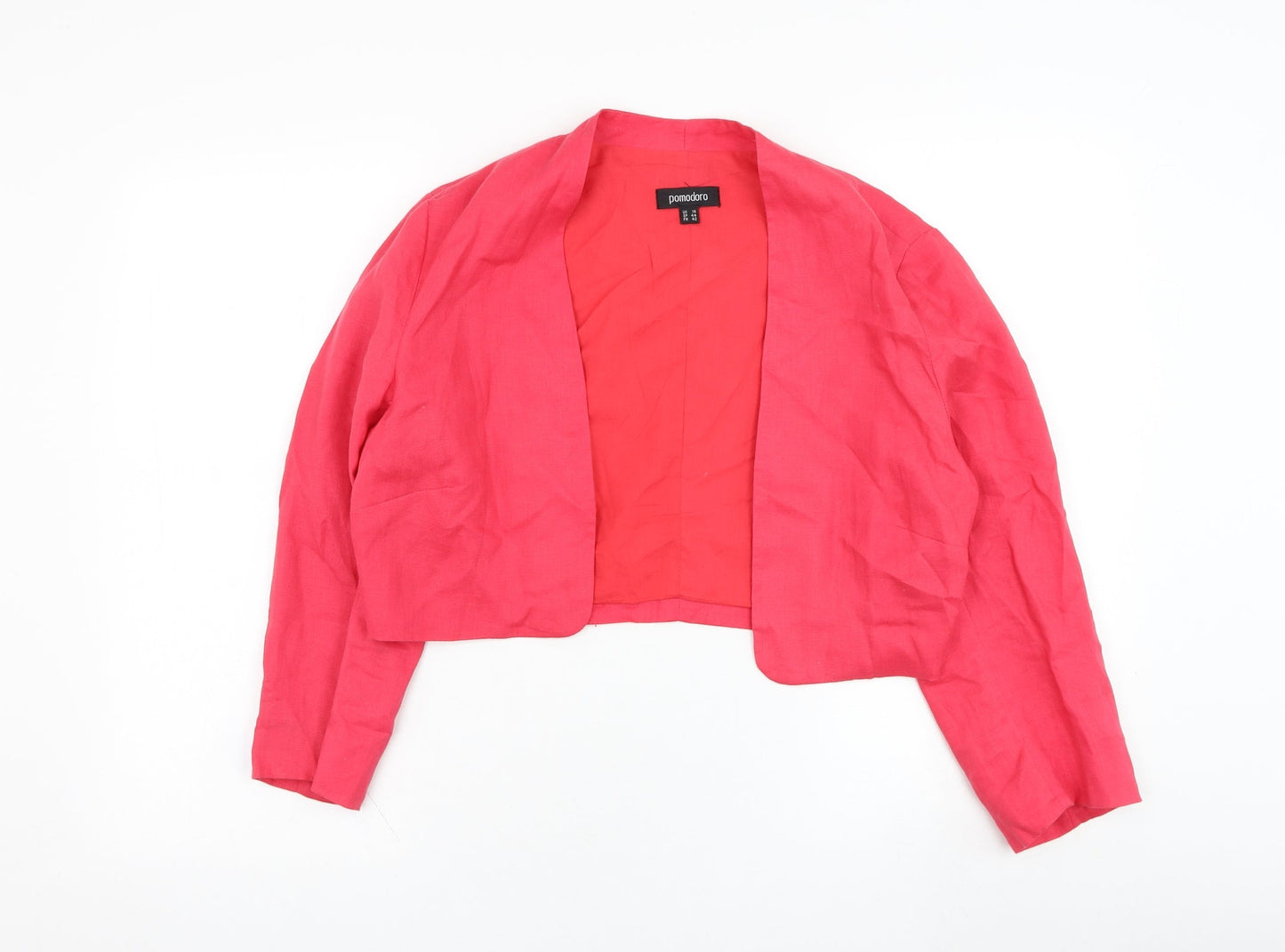 Pomdoro Womens Pink   Jacket  Size 14