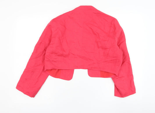 Pomdoro Womens Pink   Jacket  Size 14