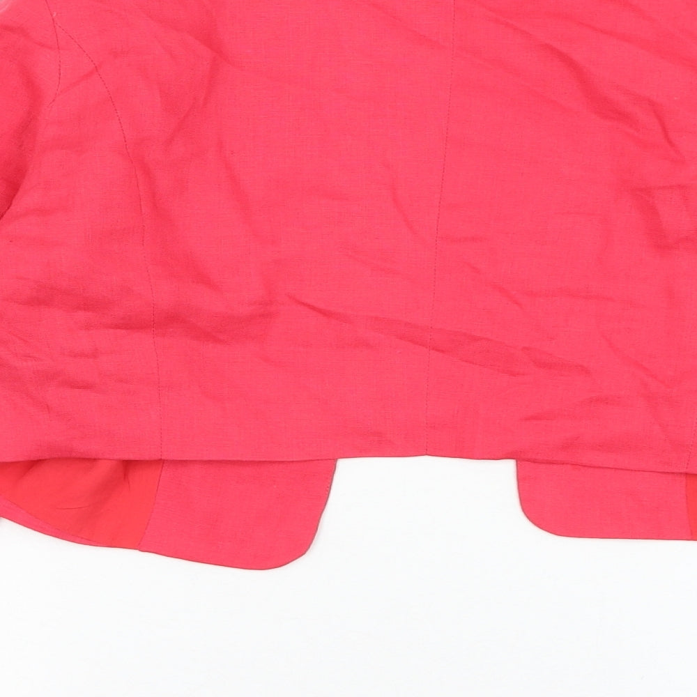 Pomdoro Womens Pink   Jacket  Size 14