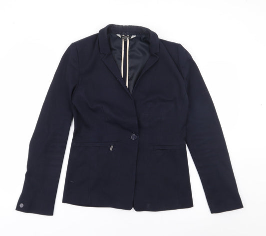 NEXT Womens Blue   Jacket Blazer Size 10  Button