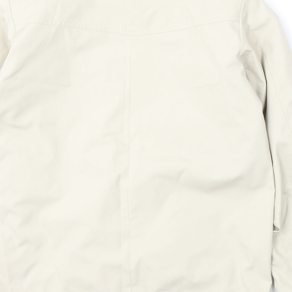 David Barry Womens Beige   Jacket  Size 10  Button