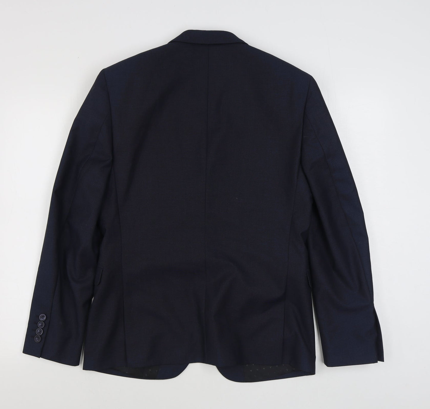 My Very Mens Blue  Polyester Jacket Suit Jacket Size 38