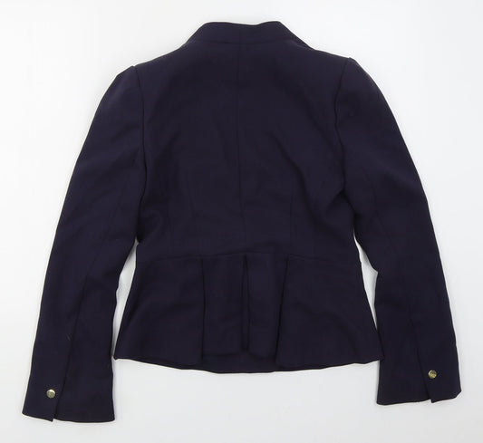 Marks and Spencer Womens Blue   Jacket  Size 10  Button