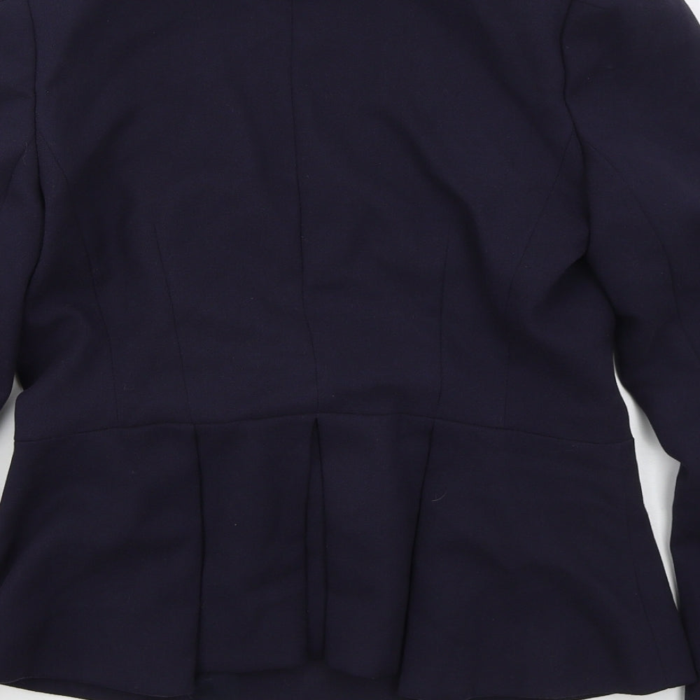 Marks and Spencer Womens Blue   Jacket  Size 10  Button