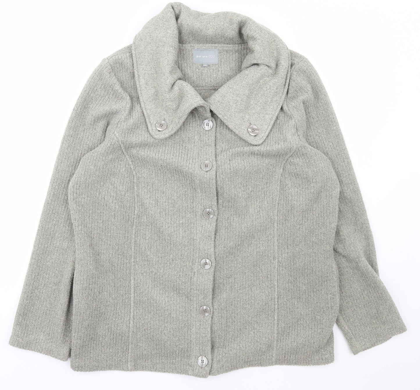 Per Una Womens Green   Jacket  Size XL  Button