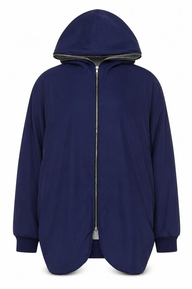 DJT Womens Blue   Jacket Coat Size M  Zip