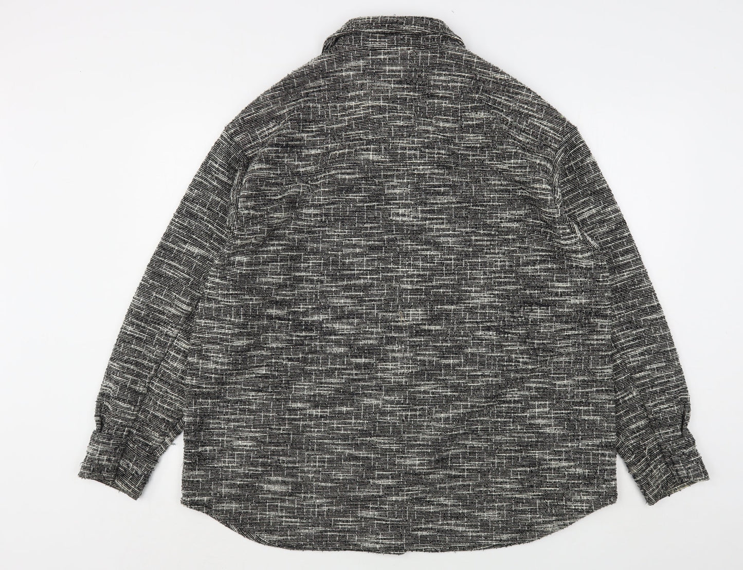 H&M Womens Grey   Jacket  Size S   - Shirt Jacket
