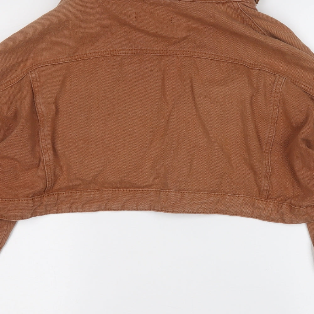 Missguided Womens Brown   Jacket  Size 14