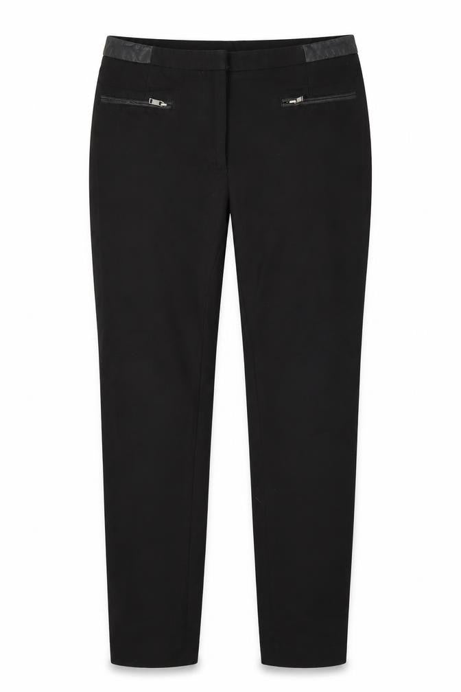 H&M Womens Black  Cotton Skinny Jeans Size 6 L27 in Regular Zip