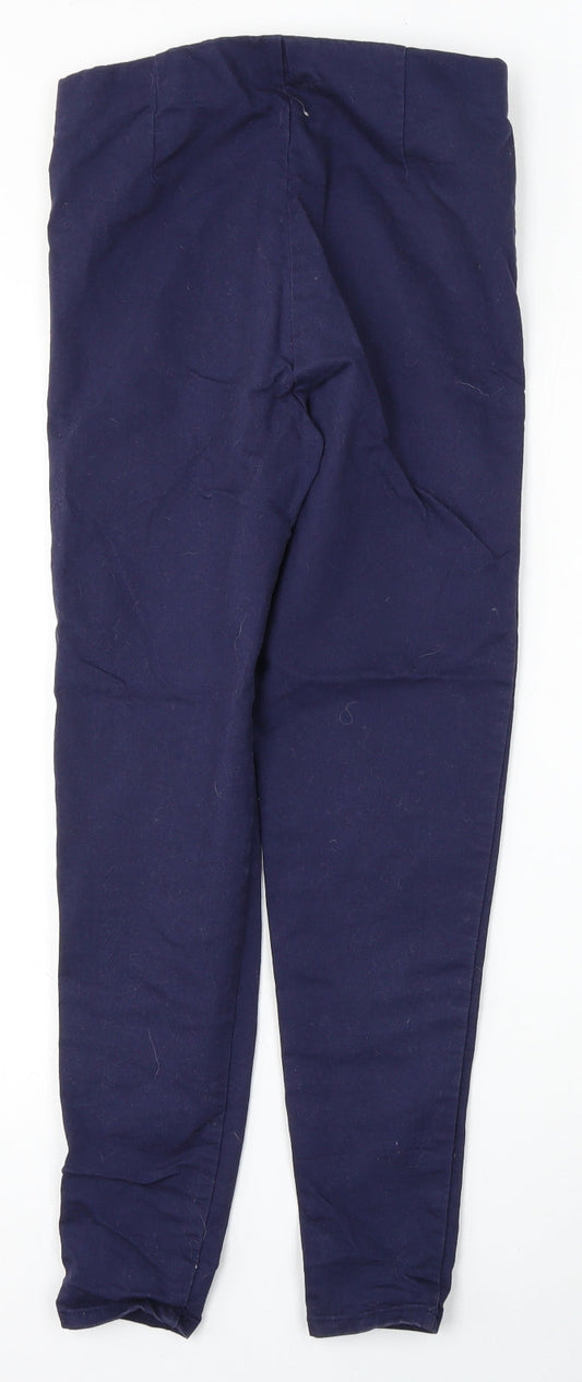 George Womens Purple  Cotton Jegging Jeans Size 10 L26 in Regular