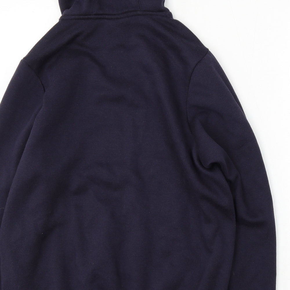 Slazenger Mens Blue  Polyester Pullover Hoodie Size XS