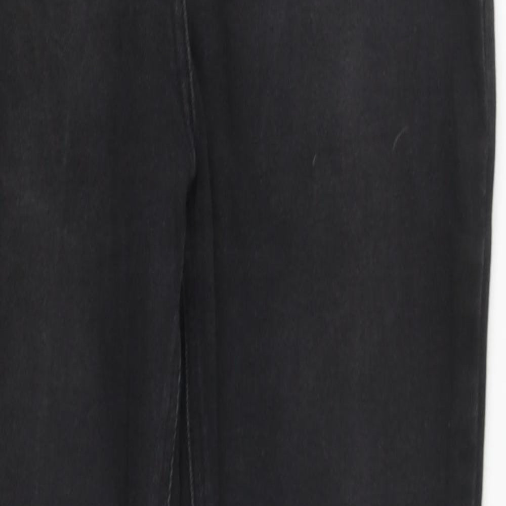 NEXT Womens Beige  Cotton Skinny Jeans Size 12 L30 in Regular Zip