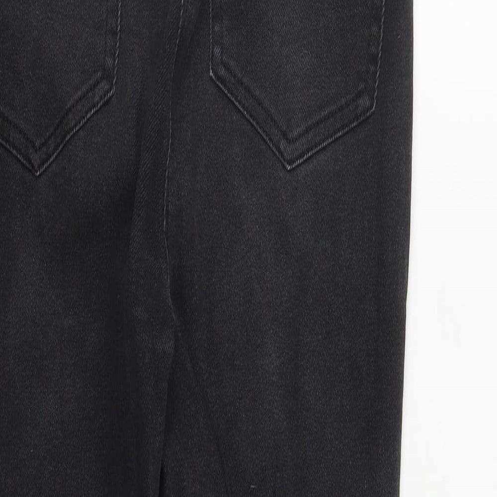 NEXT Womens Beige  Cotton Skinny Jeans Size 12 L30 in Regular Zip