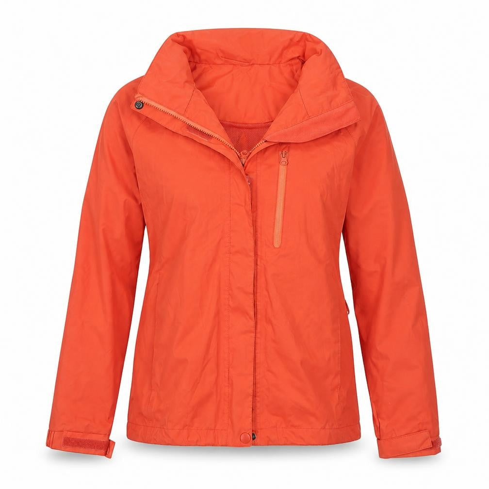 Womens UK Size 10  Hi Gear Orange Polyester Coat