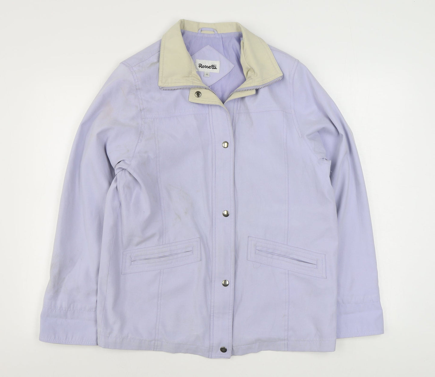 Rossetti Womens Purple   Jacket  Size 12  Zip