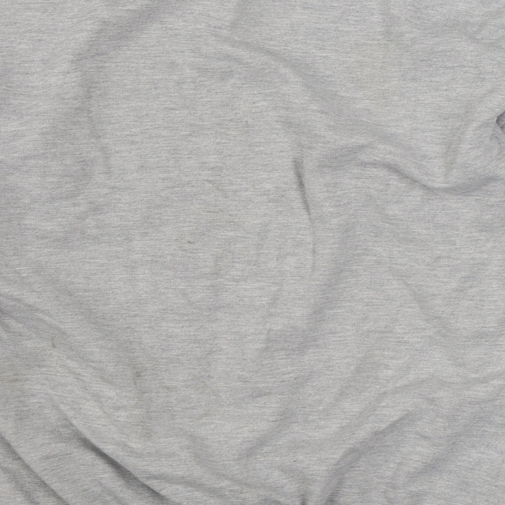 YAA Womens Grey  Polyester Pullover Sweatshirt Size M  Pullover